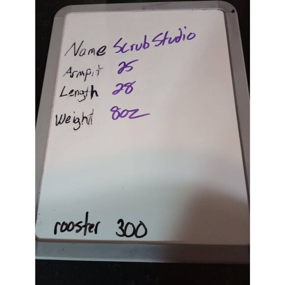 Scrub Studio Scrub Top Ladies Extra Large Christmas Penguin Snowflake - Picture 6 of 6